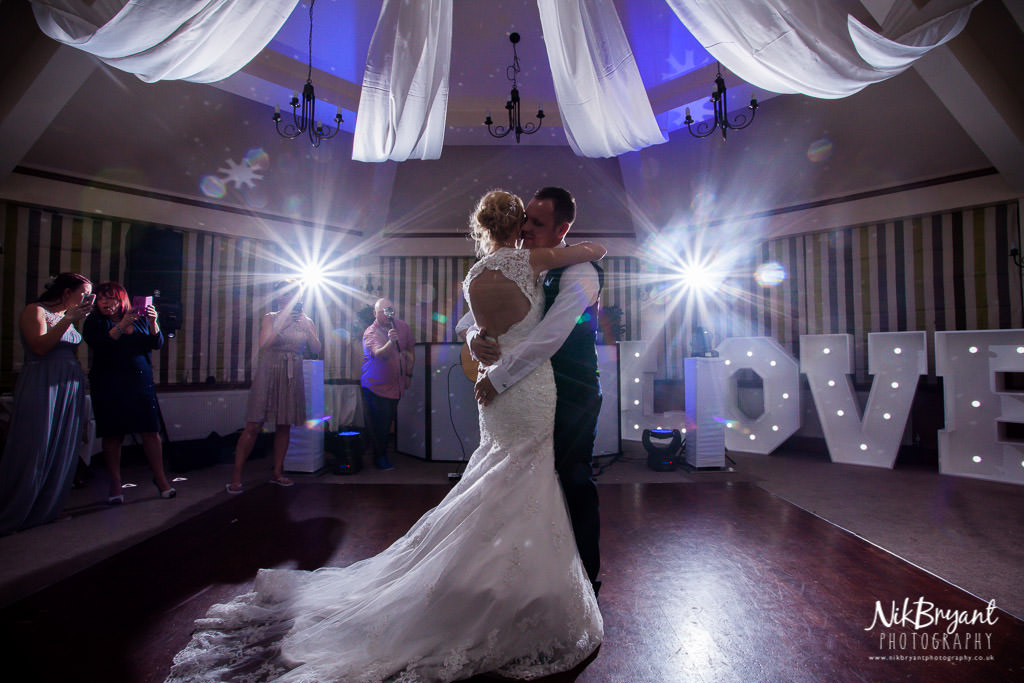 Bride and Groom First Dance at The Willows San Marco