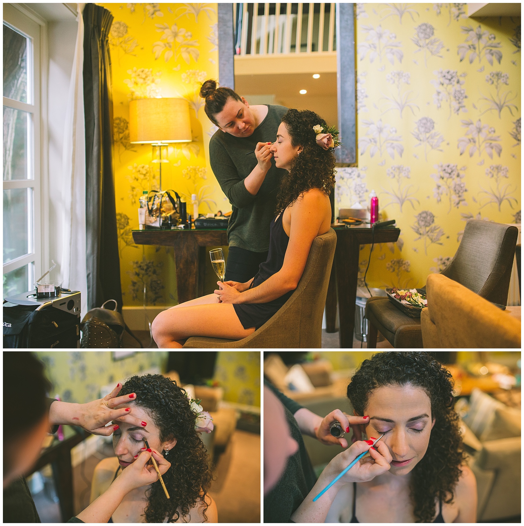 wedding make up taking place at eleven didsbury park
