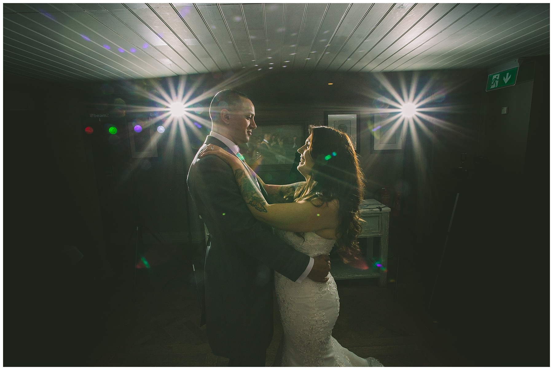 First dance at king street town house wedding 
