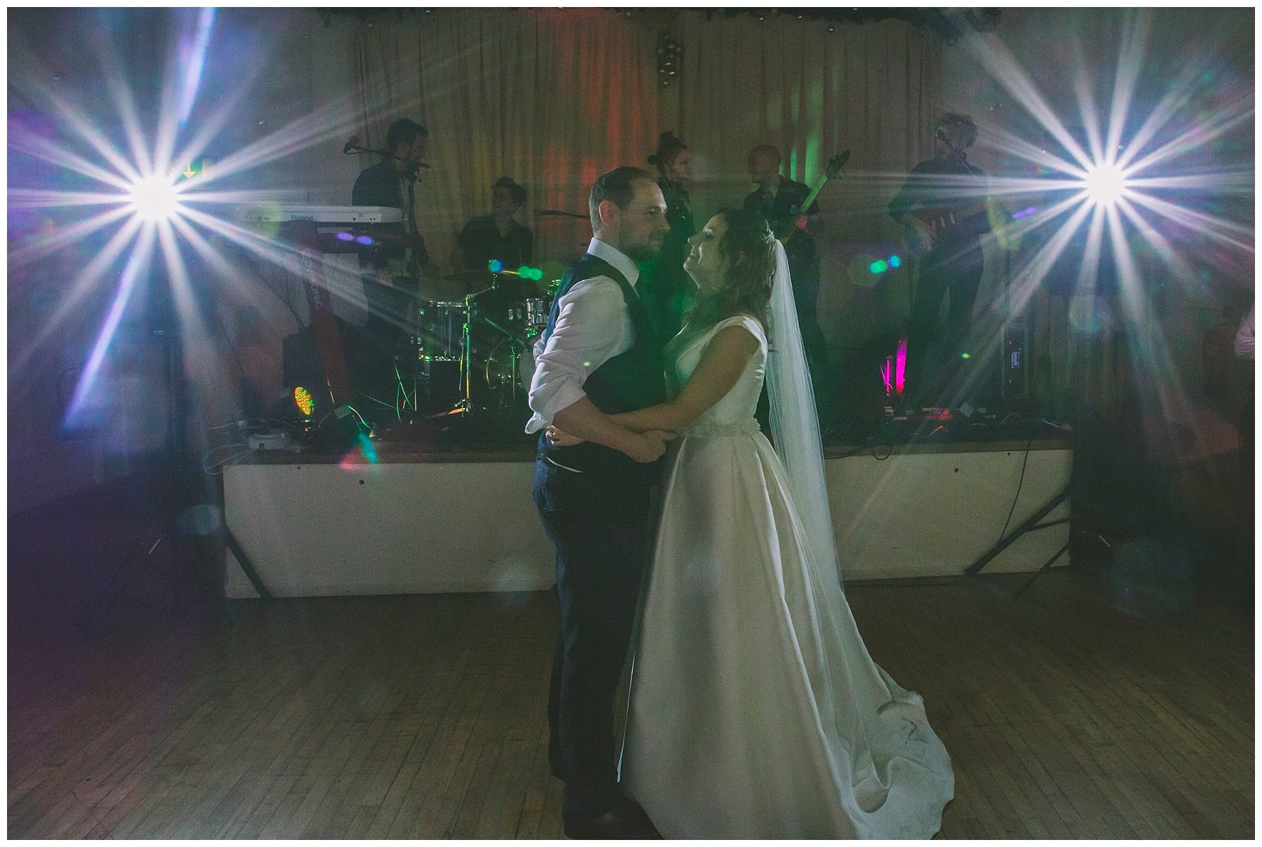Couple enjoy first dance at Ramsbottom wedding