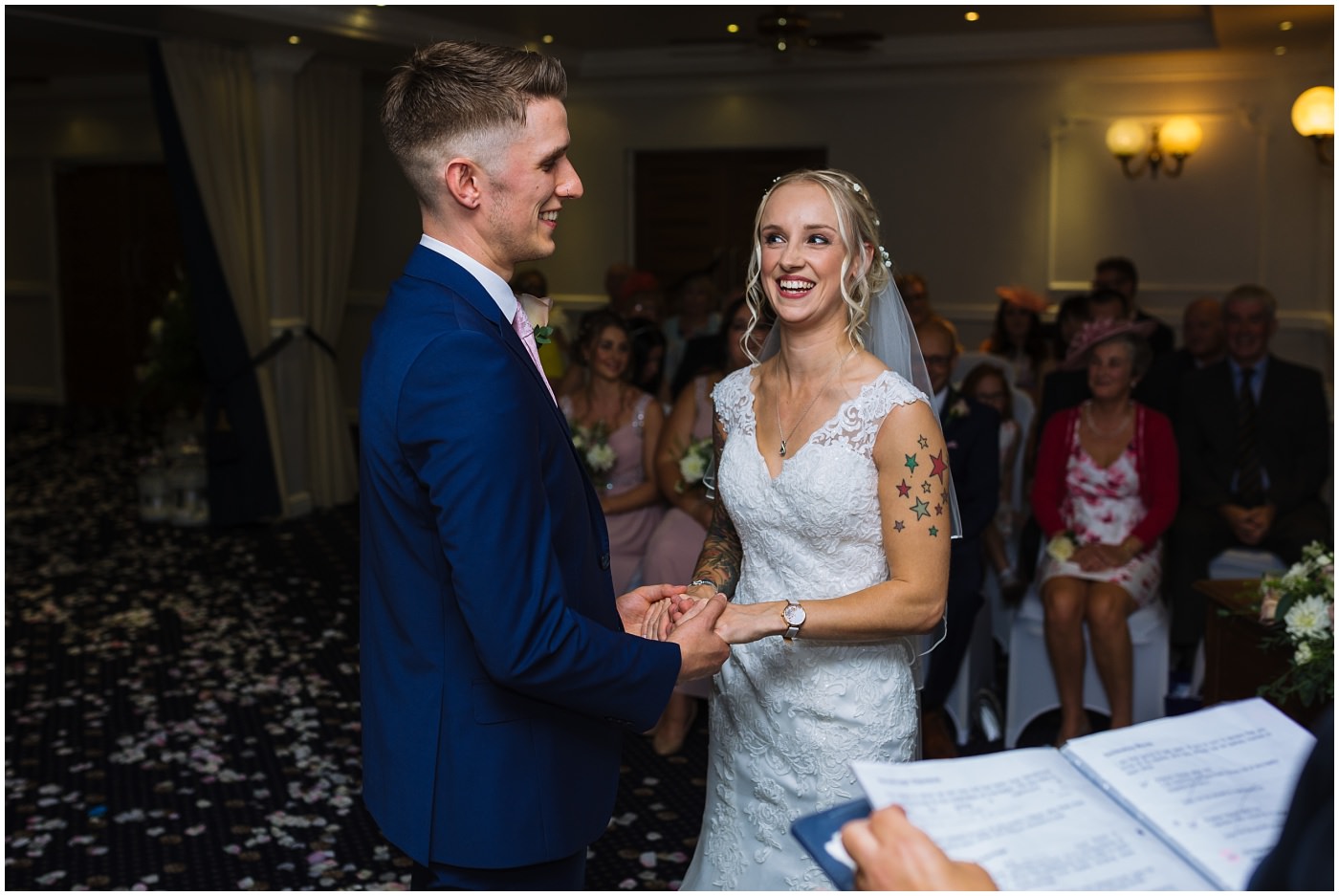 vows shared at waterton park