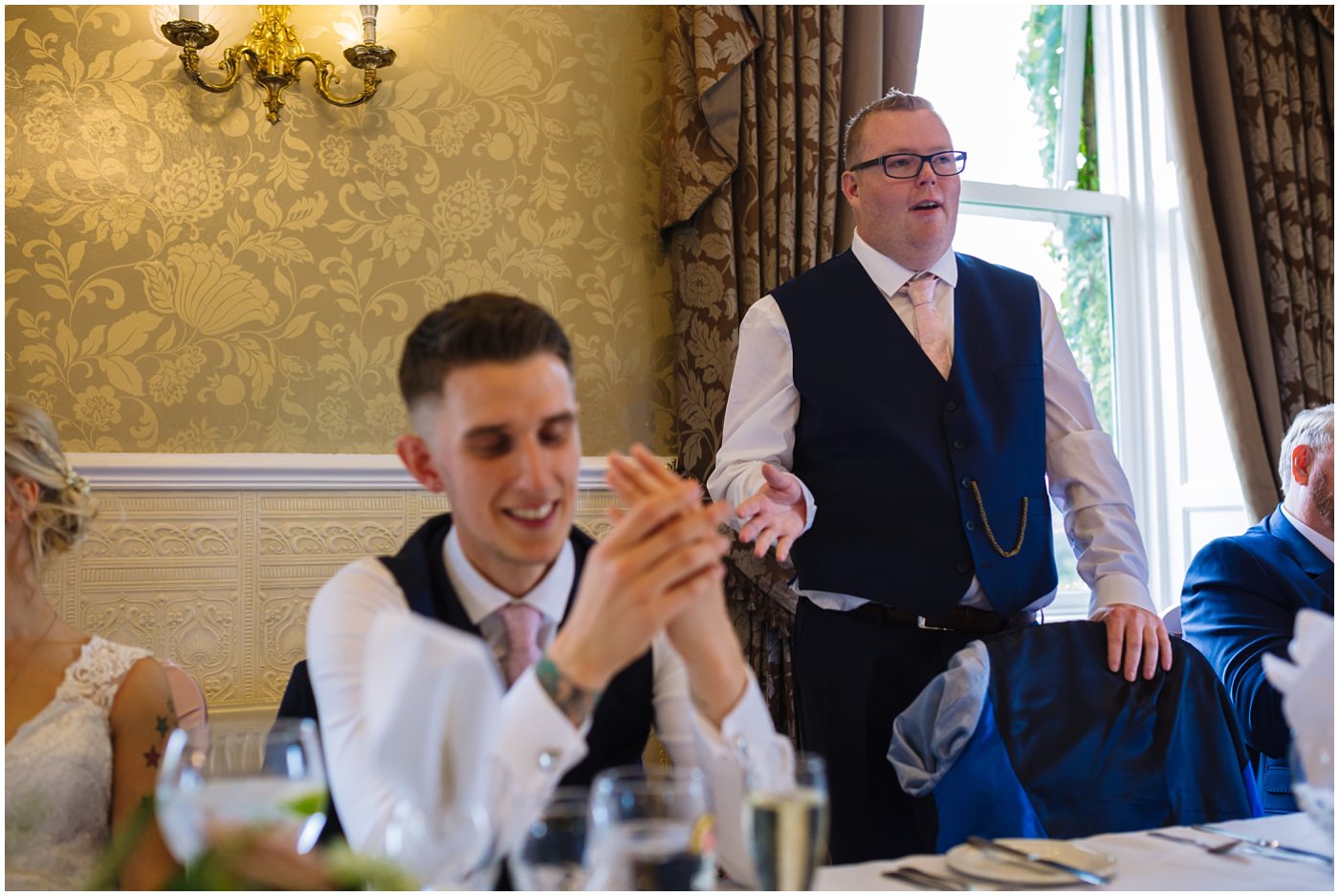 best man rips into groom during his speech