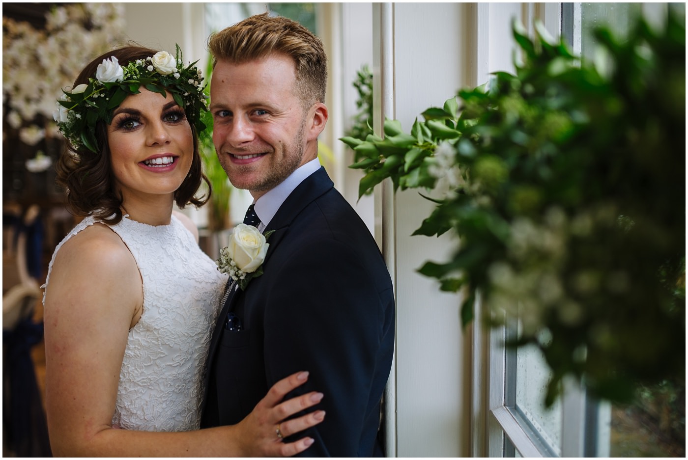 bridal portraits at Mitton Hall Hotel