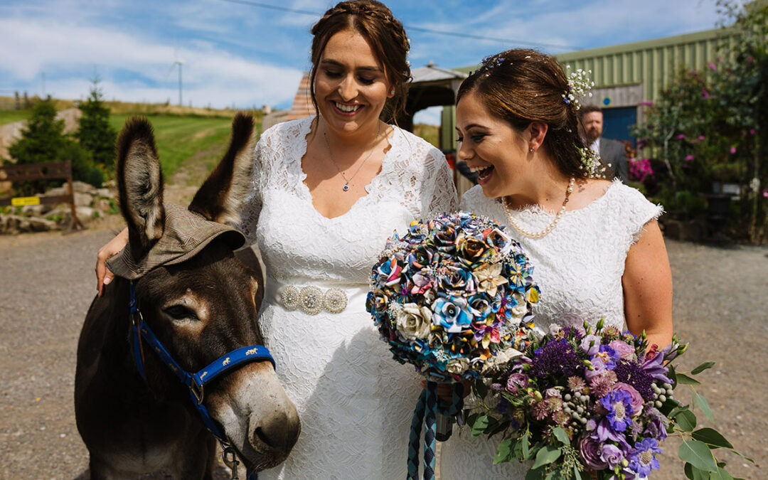 Wellbeing Farm Wedding Photography // Ashleigh and Kayleigh