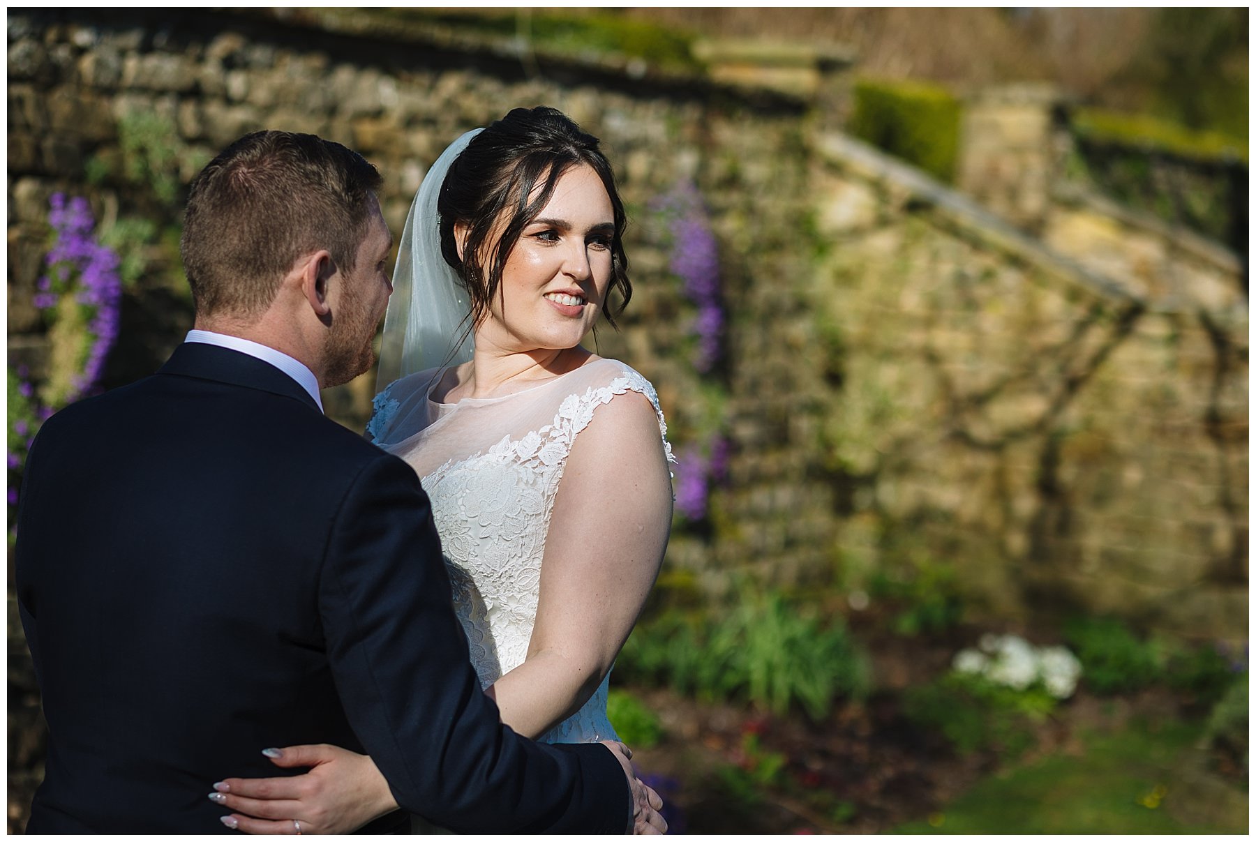 wedding photography at eaves hall in Lancashire