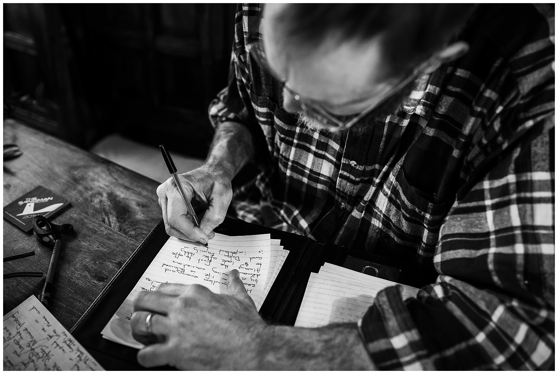 Father of the bride writes his speech