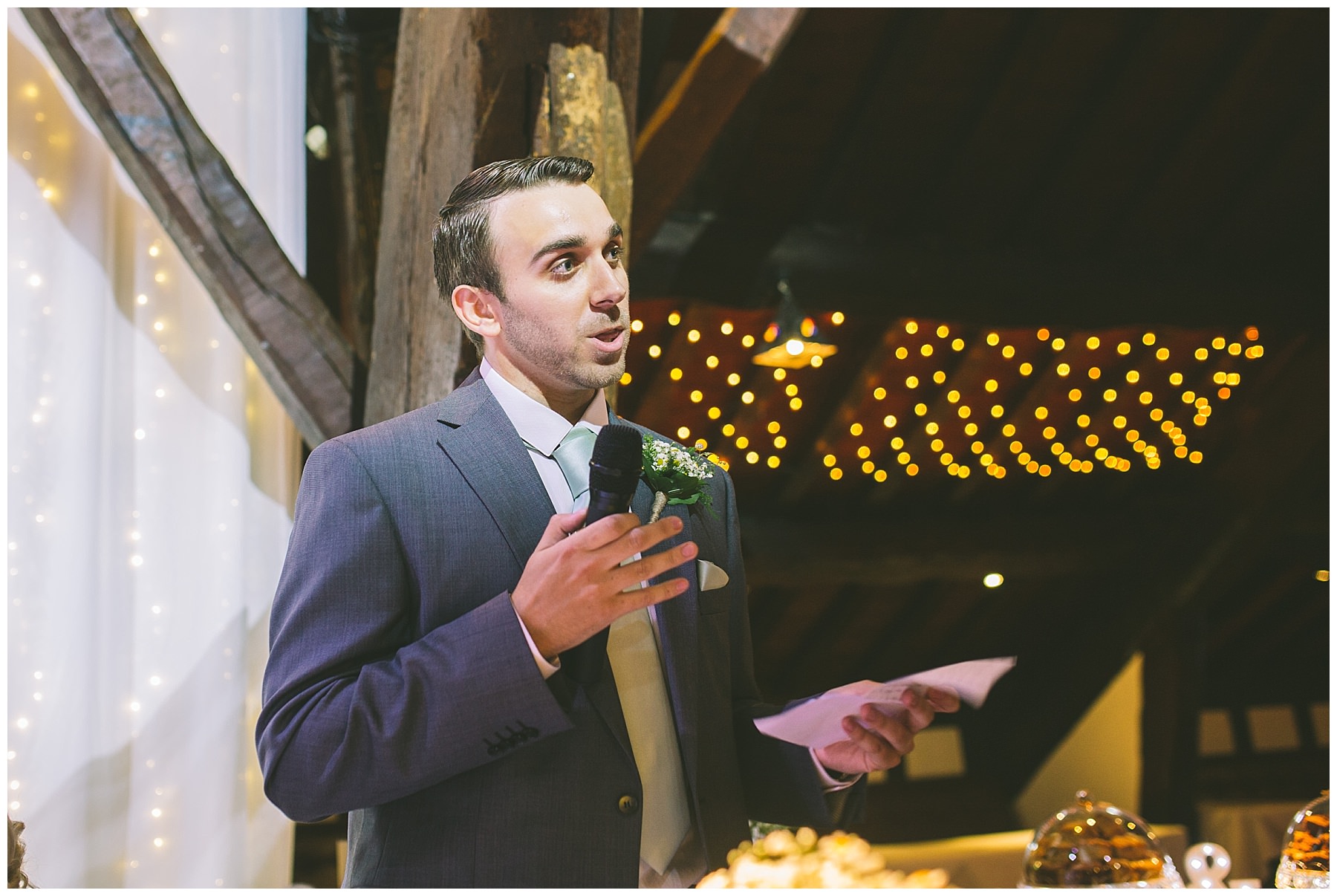 best mans speech at rivington barn