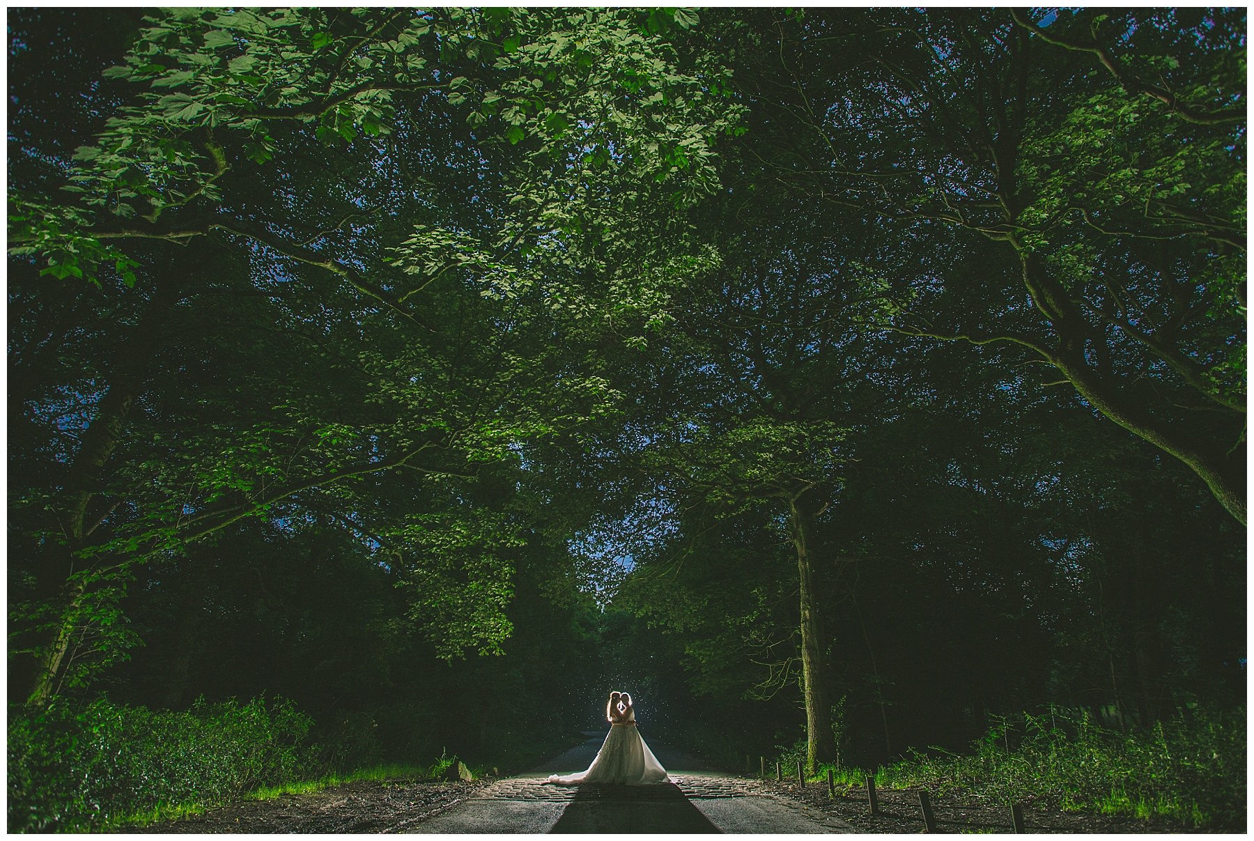 Creative wedding photography at rivington barn