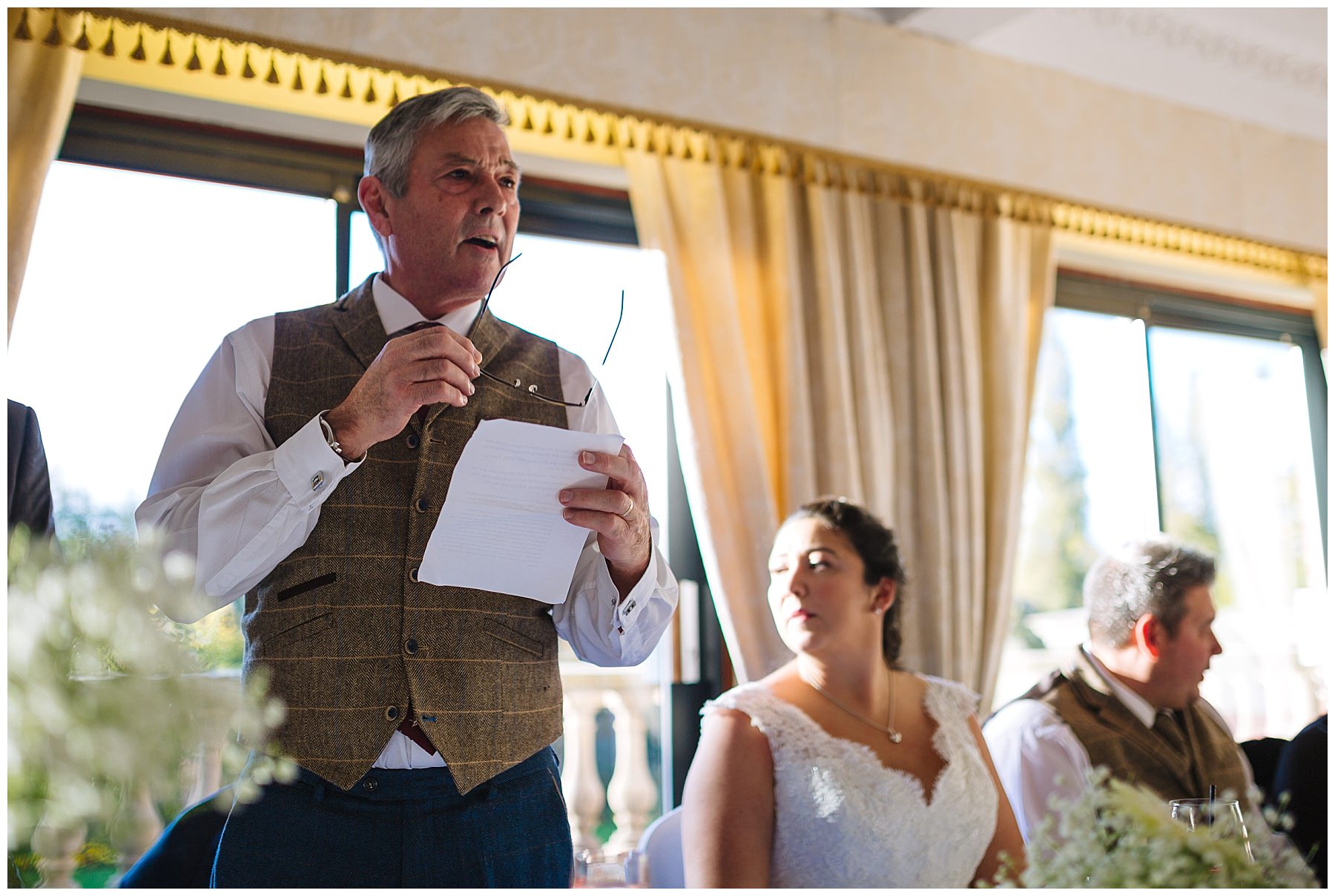 father of the bride speech at willington hall hotel