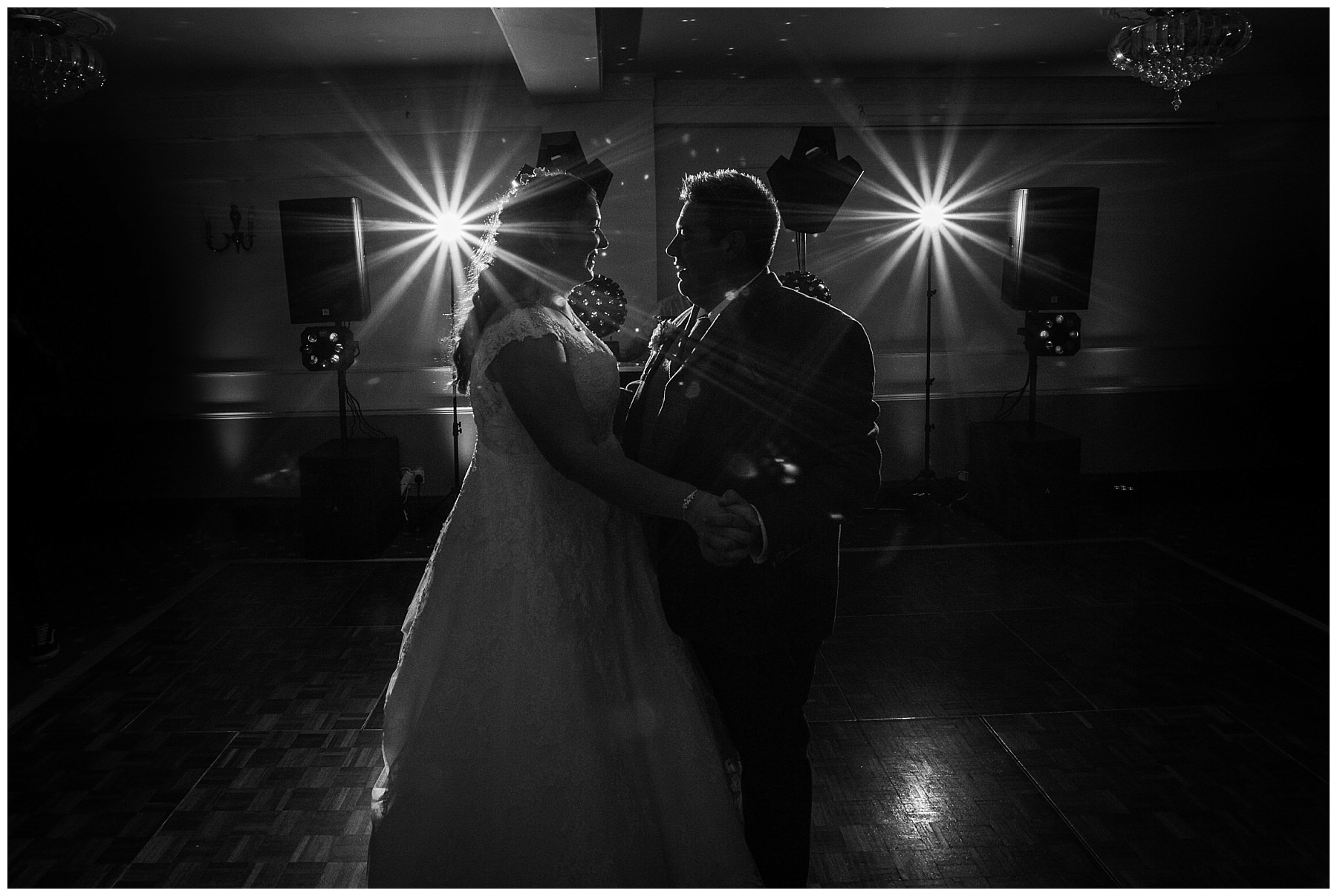Bride and Groom first dance at willington hall