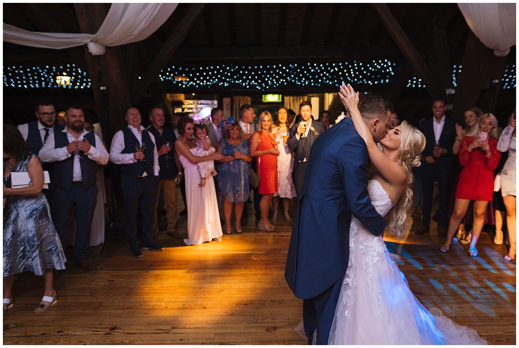 Rivington Hall Barn Wedding First Dance