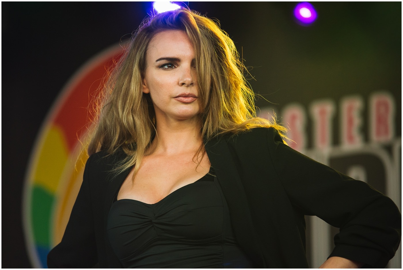 Nadine Coyle of Girls Aloud at Chester Pride