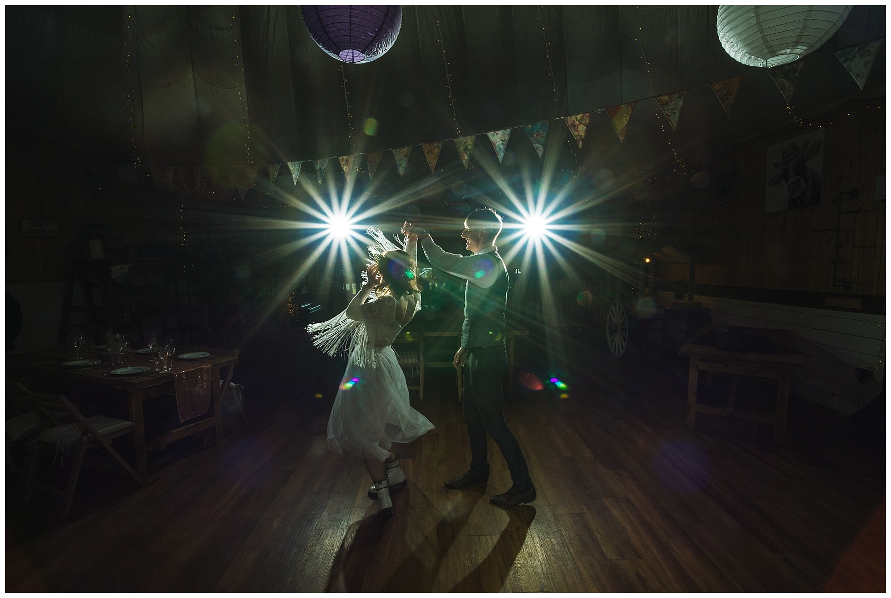 First dance and party at the wellbeing farm in bolton