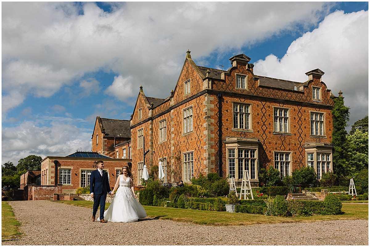 wedding portraits at willington hall hotel in cheshire