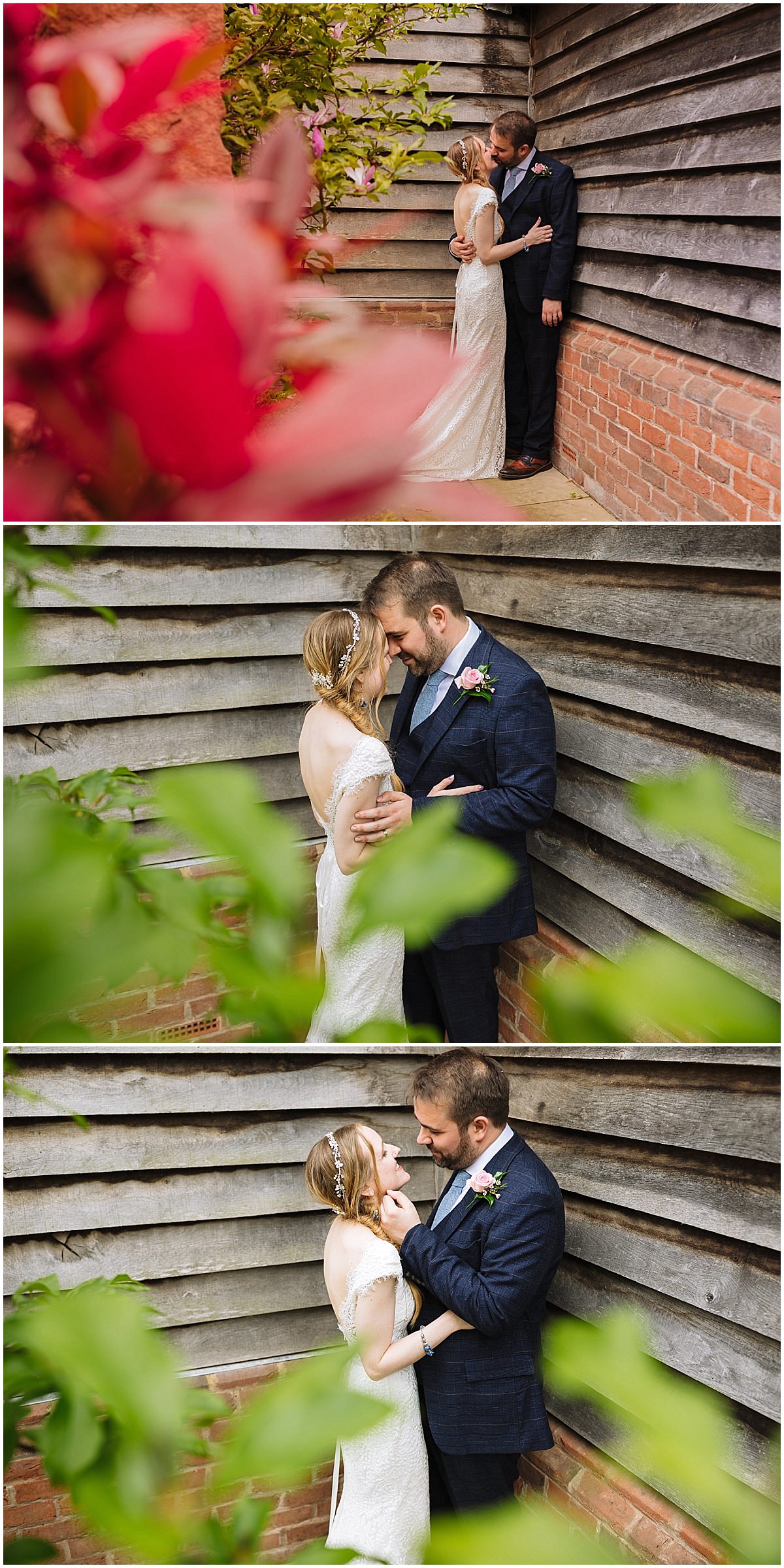 wedding photography at sandhole oak barn
